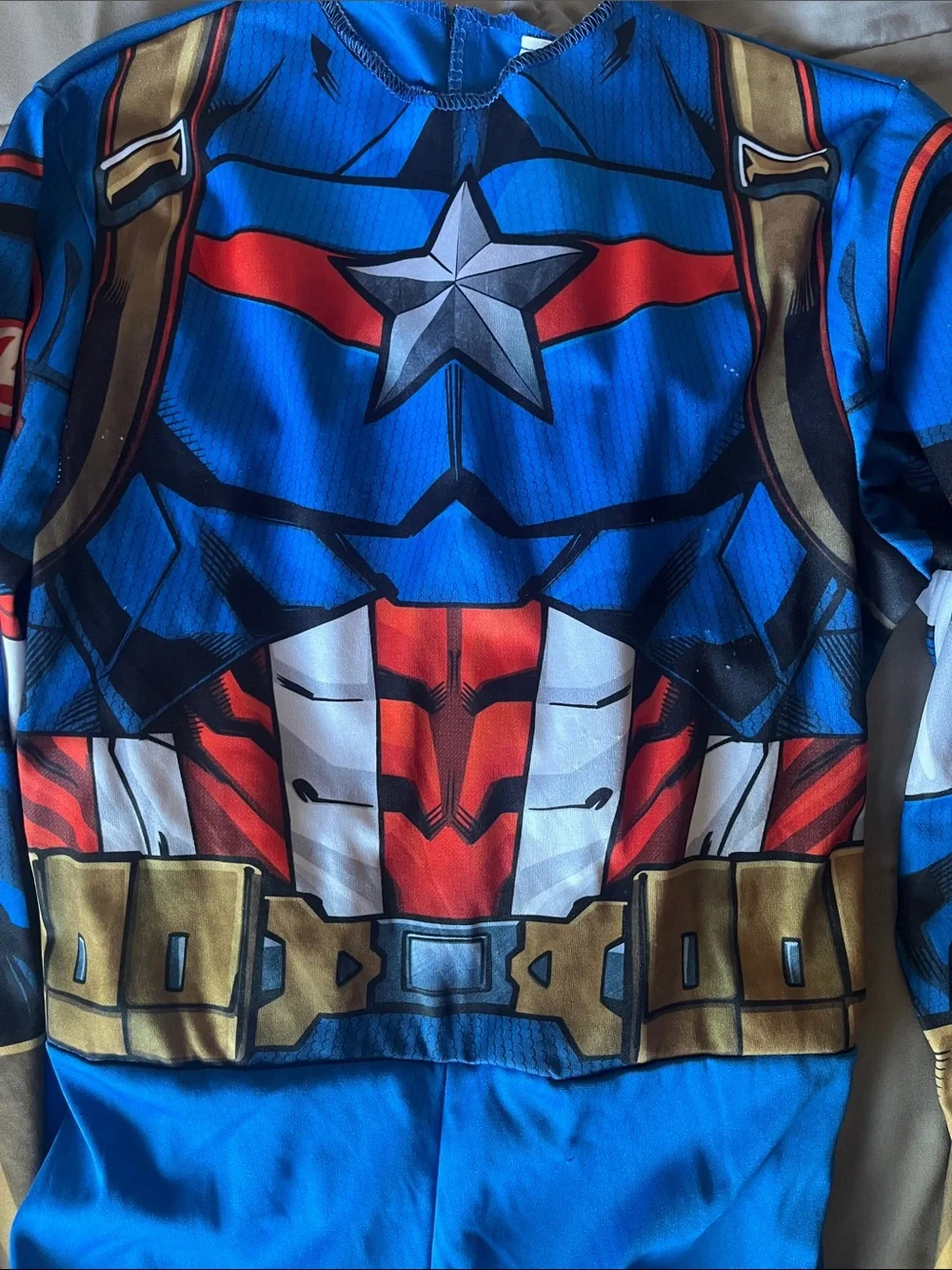 Marvel Avengers Captain America Kids Costume - Blue